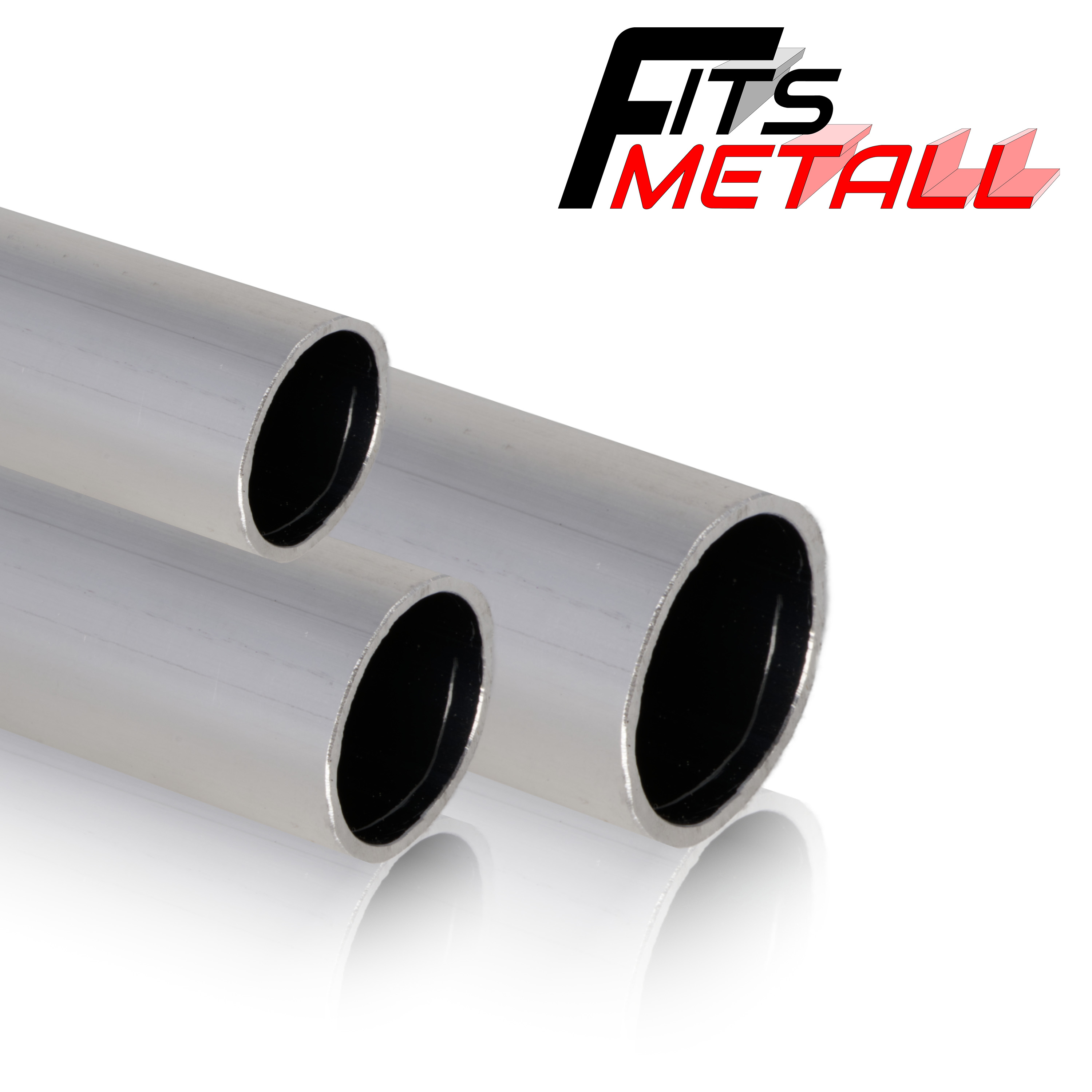 Aluminium Rundrohr Durchmesser 45 bis 100 mm / Werkstoff AlMgSi0,5